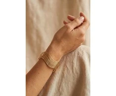 Marc Malone Stylish solid bracelet Orlina MCB260771G