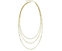 Marc Malone Triple auksinis-plated pakabukas Velmira Gold MCN260630G