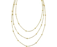 Marc Malone Triple auksinis-plated pakabukas Giselle MCN260625G