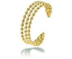Marc Malone Triple solid Monel steel bracelet MCB260768G