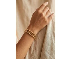 Marc Malone Triple solid Monel steel bracelet MCB260768G