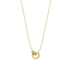 Marc Malone Women's auksinis-plated pakabukas Majestic Gold MCN260741G