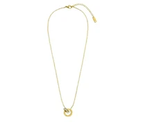 Marc Malone Women's auksinis-plated pakabukas Majestic Gold MCN260741G