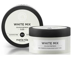 Maria Nila Colour Refresh Non-Permanent Baltas Mix maitinanti kaukė plaukams, 100 ml