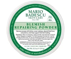 Mario Badescu Blemish Repairing Powder pudra odos netobulumams šalinti, 14 g