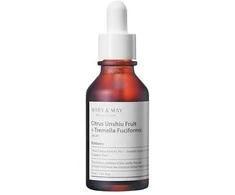 MARY &amp; MAY Šviesinantis odos serumas Citrus Unshiu + Tremella Fuciformis (Serumas), 30 ml