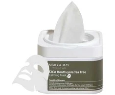 Mary&amp;May Mary &amp; May Cica Houttuynia arbatmedžio raminamoji kaukė, 400g