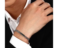 Maserati Timeless men's steel bracelet Iconic JM324AVD57