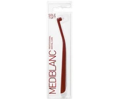Mediblanc Single-bundle toothbrush Raudona 1 pc.