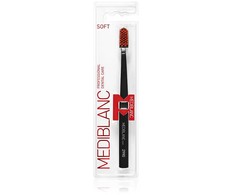 Mediblanc Soft toothbrush Juodas 1 pc.