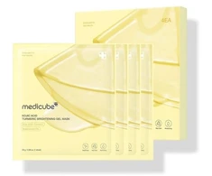 Medicube Kojic Acid Turmeric Brightening Gel Mask lakštinė veido kaukė, 1 vnt.