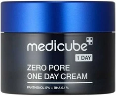 Medicube Zero Pore One Day Kreminis drėkinamasis kremas poroms sutraukti, 50 ml