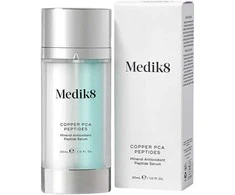 Medik8 Copper PCA Peptides Mineral Antioxidant Peptide veido serumas su peptidais, 30 ml
