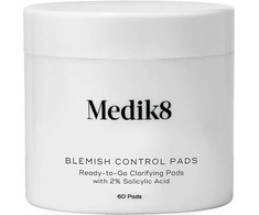 Medik8 Blemish Control Pads valomieji padeliai probleminei veido odai, 60 vnt.