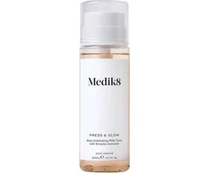 Medik8 Press &amp; Glow Daily Exfoliating PHA Tonikas šveičiamasis veido tonikas, 200 ml