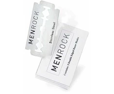 Men Rock Double Edged Razor Blades Dviašmeniai skutimosi peiliukai 5 vnt.
