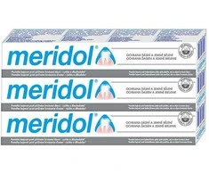 "Meridol" dantų pasta su balinamuoju poveikiu (Gentle Baltas ) tripack 3 x 75 ml