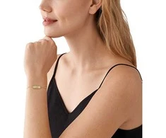 Michael Kors Graži paauksuota apyrankė Kors MK MKC1730CZ710