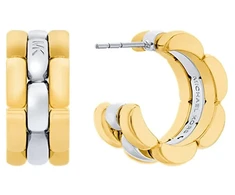 Michael Kors Bicolor earrings with zircons Premium MKJ8593931