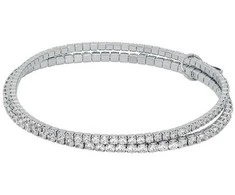 „Michael Kors Brilliance Kors MKJ8359CZ040“ dviguba teniso apyrankė su cirkoniais