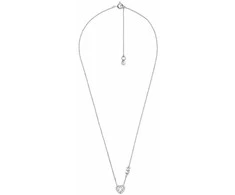Michael Kors Delicate sidabrinis pakabukas with Pavé Heart zircons MKC1520AN040