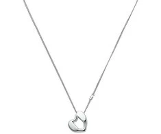 Michael Kors Delicate sidabrinis pakabukas with a heart Love Kors MKC1777040