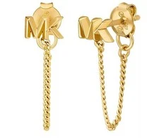 Michael Kors Madingi paauksuoti kabantys auskarai „Premium MKC1782710“