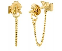 Michael Kors Madingi paauksuoti kabantys auskarai „Premium MKC1782710“