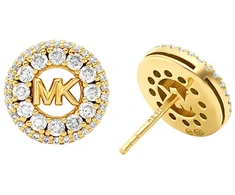 Michael Kors Gold-plated earrings with cubic zirconia MKC1827710