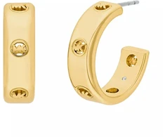 Michael Kors Gold-plated hoop earrings Premium MKJ8617710