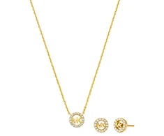 Michael Kors Gold-plated jewelry set MKC1837SET