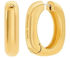 Michael Kors Auksu padengti ovalūs auskarai Premium MKJ8603710
