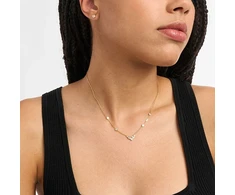Michael Kors Gold-plated Premium jewelry set MKC1774SET (pakabukas, earrings)