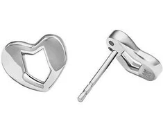 Michael Kors Kors Love Heart sidabriniai auskarai MKC1779040