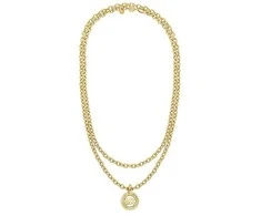 Michael Kors Kors MK MKJ8500710 long auksinis-plated chain