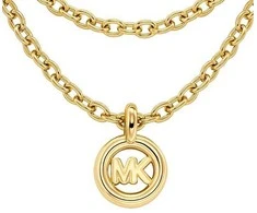 Michael Kors Kors MK MKJ8500710 long auksinis-plated chain