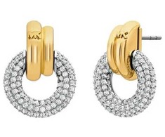 Michael Kors Derantys dvispalviai kabantys auskarai MKJ8533931