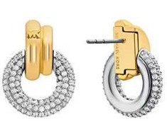 Michael Kors Derantys dvispalviai kabantys auskarai MKJ8533931