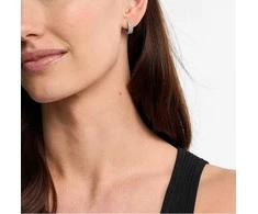 Michael Kors Premium hoop earrings with cubic zirconia MKJ8518040