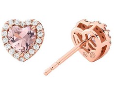 Michael Kors Romantiški paauksuoti auskarai su cirkoniais MKC1519A2791