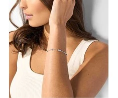 Michael Kors Sidabrinė moteriška apyrankė Astor Link MKC173600040