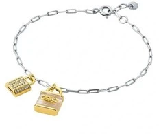 Michael Kors Stilinga dvispalvė apyrankė su cirkoniais ir perlamutru Premium MKC1742TL931