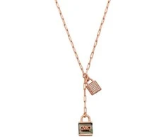 Michael Kors Unikalus auksu dengtas karoliai moterims Premium MKC1741TN791