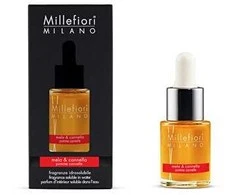 Millefiori Milano Fragrance Soluble in Vanduo Mela &amp; Cannella, 15 ml