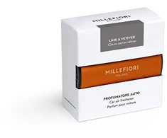 Millefiori Car fragrance Icon Classic Lime &amp; Vetiver 47 g
