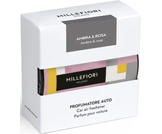 Millefiori Car fragrance Textile Floral Ambra &amp; Rosa - colorful