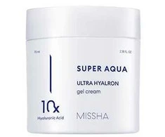 Missha drėkinamasis odos gelio kremas Super Aqua (Ultra Hyalron Gel Kreminis) 70 ml