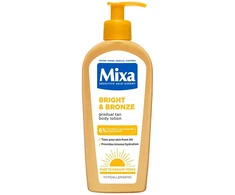 „Mixa Bright and Bronze“ savaiminio įdegio losjonas laipsniškam įdegiui 250 ml