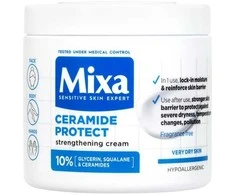 Mixa Ceramide Protect Strengthening Kreminis Body Kreminis moterims, 400 ml