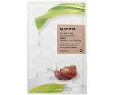 Mizon 3D Face Mask with Joyful Time (Essence Mask Snail ) 23 grams korėjietiška veido priemonė Moterims